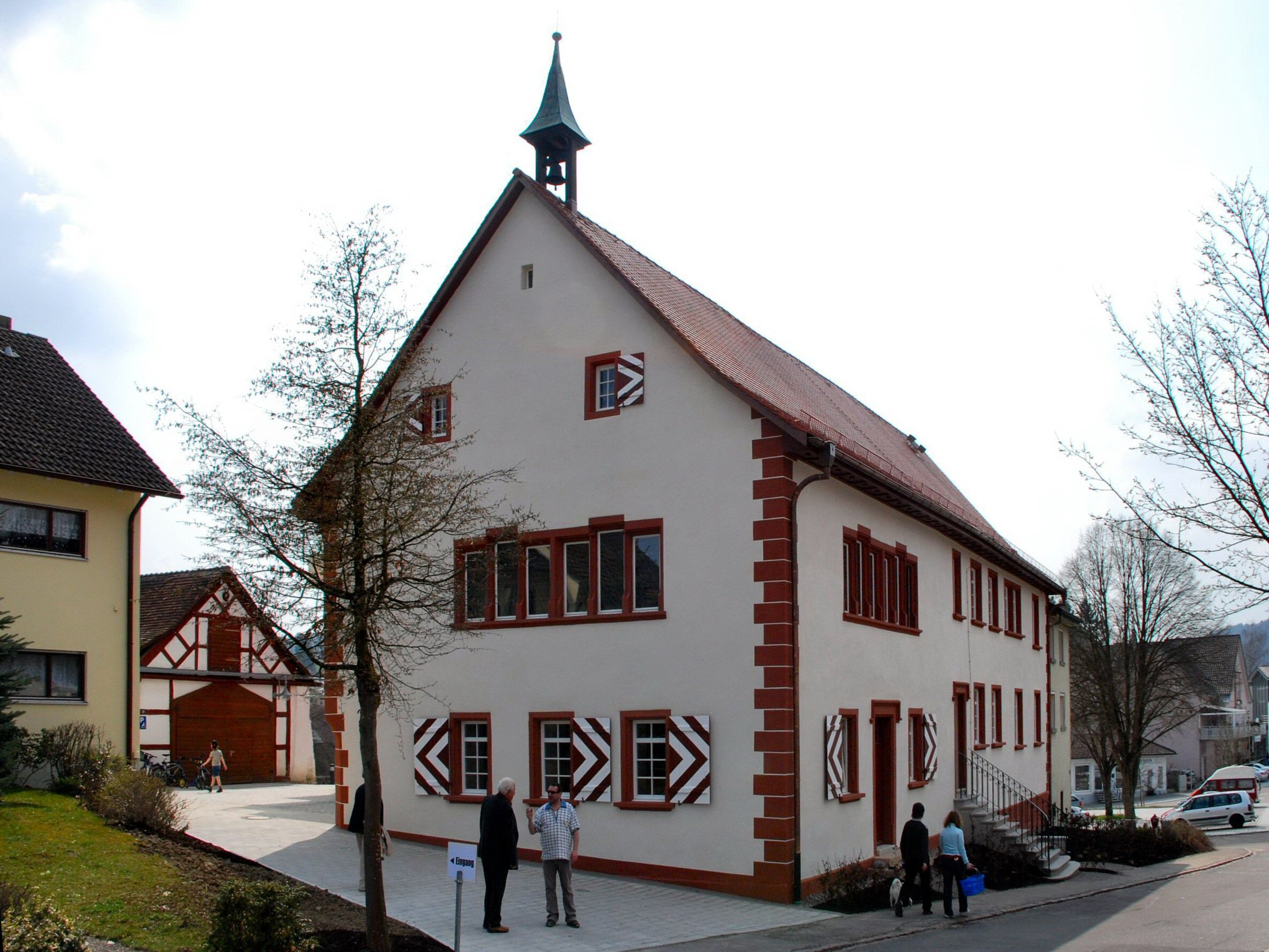  Ansicht Altes Schulhaus von der Kirchstraße 